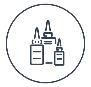 Cyanoacrylates et anaérobiques